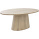 Elina 84 X 47.5 inch Light Oak Dining Table